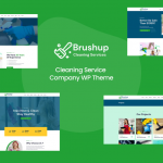 Brushup - Cleaning Service Company WordPress