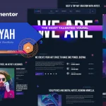 Booyah - Creative Artist Portfolio Elementor Template Kit