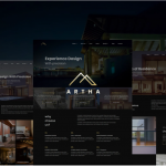 Artha Interactive Interior WordPress Theme