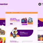 Tflat NFT Portfolio Elementor Pro Full Site Template Kit