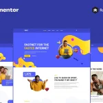 Fastnet - Broadband & Internet Elementor Pro Full Site Template Kit
