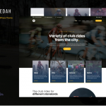 Zapedah - Cycling Club WordPress Theme