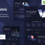 Netric – Proxy & VPN Services Elementor Template Kit