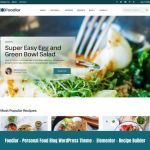 Foodior - Personal Food Blog WordPress Theme