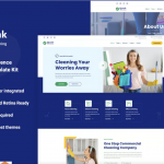 Queak - Cleaning Service Elementor Template Kit