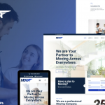 Mova - Moving Company Elementor Template Kit