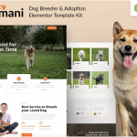 Kintamani – Dog Breeder & Adoption Elementor Template Kit