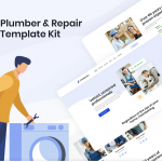 Handyman | Builder Plumber & Repair Service Elementor Template Kit