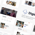 Digie | Digital Agency & Advertising Service Elementor Template Kit