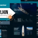 Dolphin - Yacht Club & Boat Rental Elementor Pro Template Kit