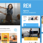 Reh - Agency Elementor Template Kit