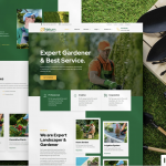Naturn – Landscape & Gardening Elementor Template Kit