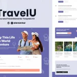 TravelU - Tour & Travel Elementor Template Kit