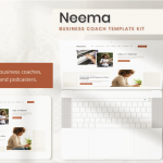 Neema - Business Coach Elementor Template Kit